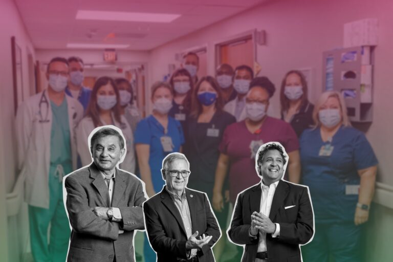 Exo leadership team and the hospital professionals