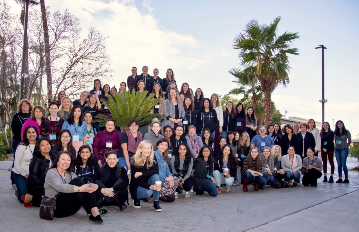 Komodo Health staff in a social event