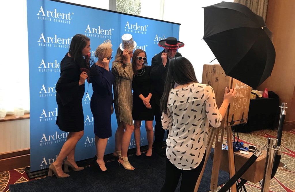 Ardent Health staff celebrate during the company event