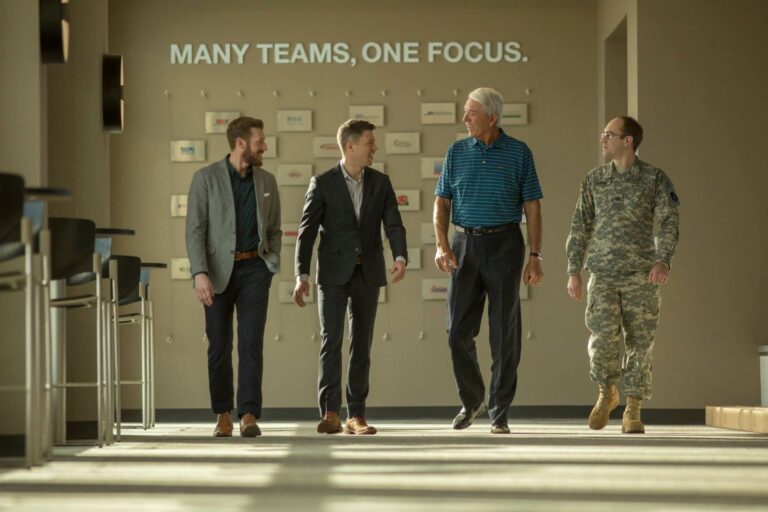 APi Group leadership collaborate with federal contactor clients