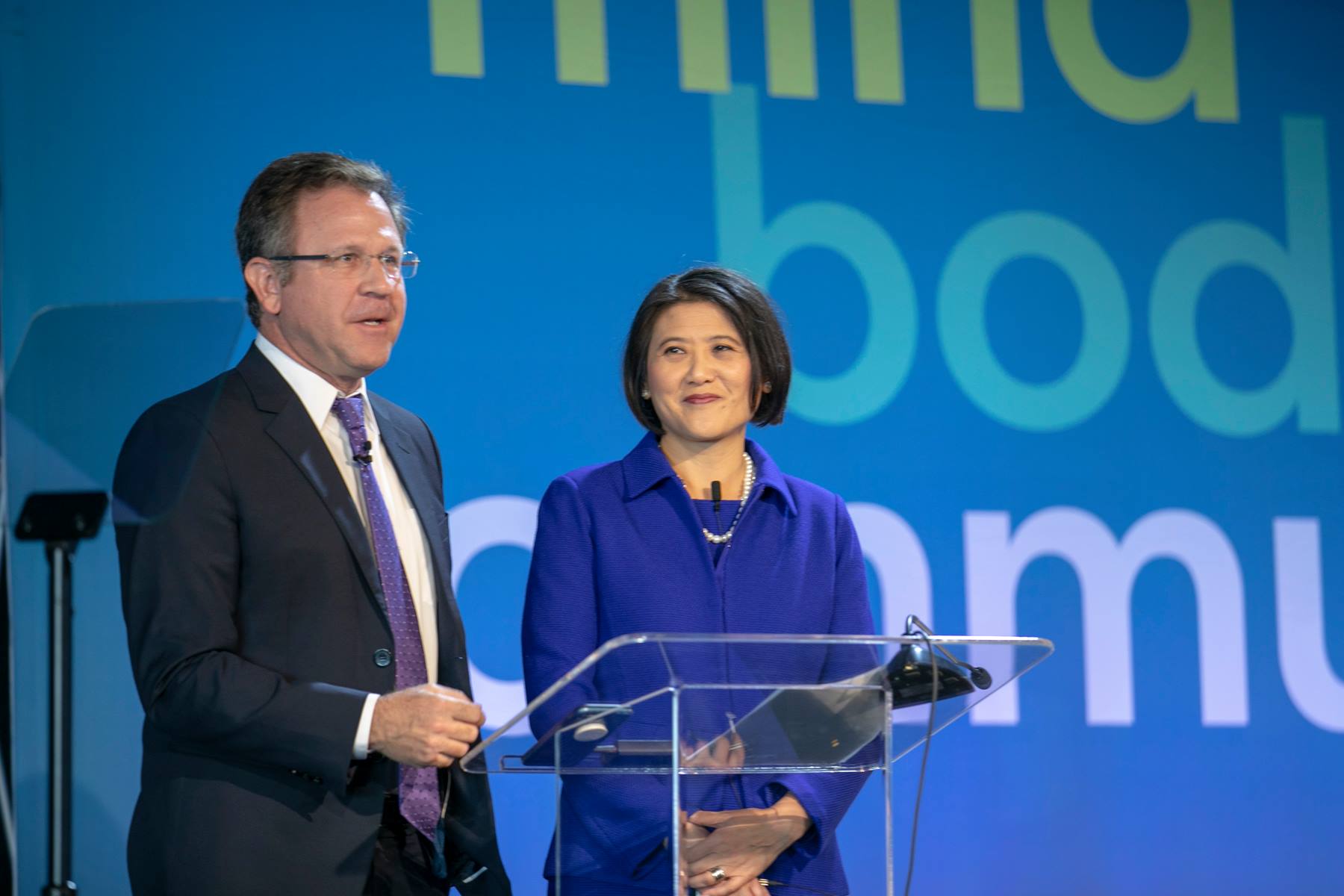 Kaiser Permanente leadership at a conference