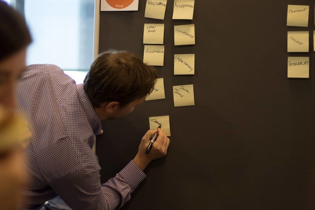 CallisonRTKL engineers and project managers collaborate on kanban board