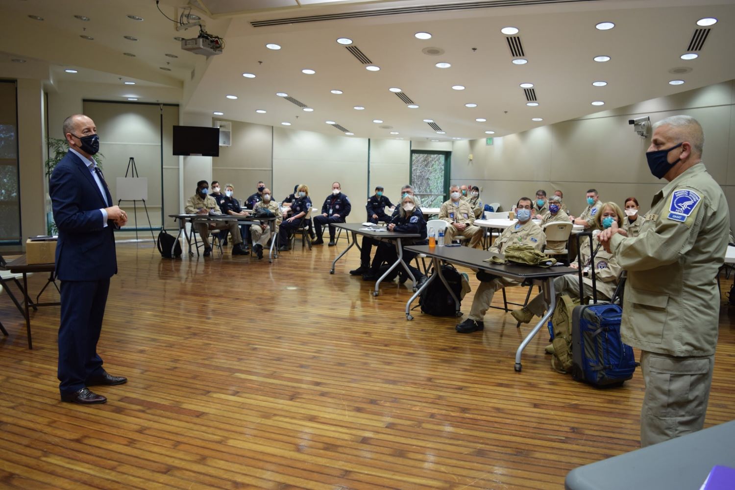 Prime Healthcare CEO collaborate with officials and veteran