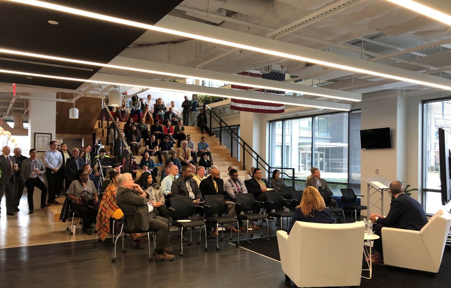 Parsons Corporation staff in an internal workshop