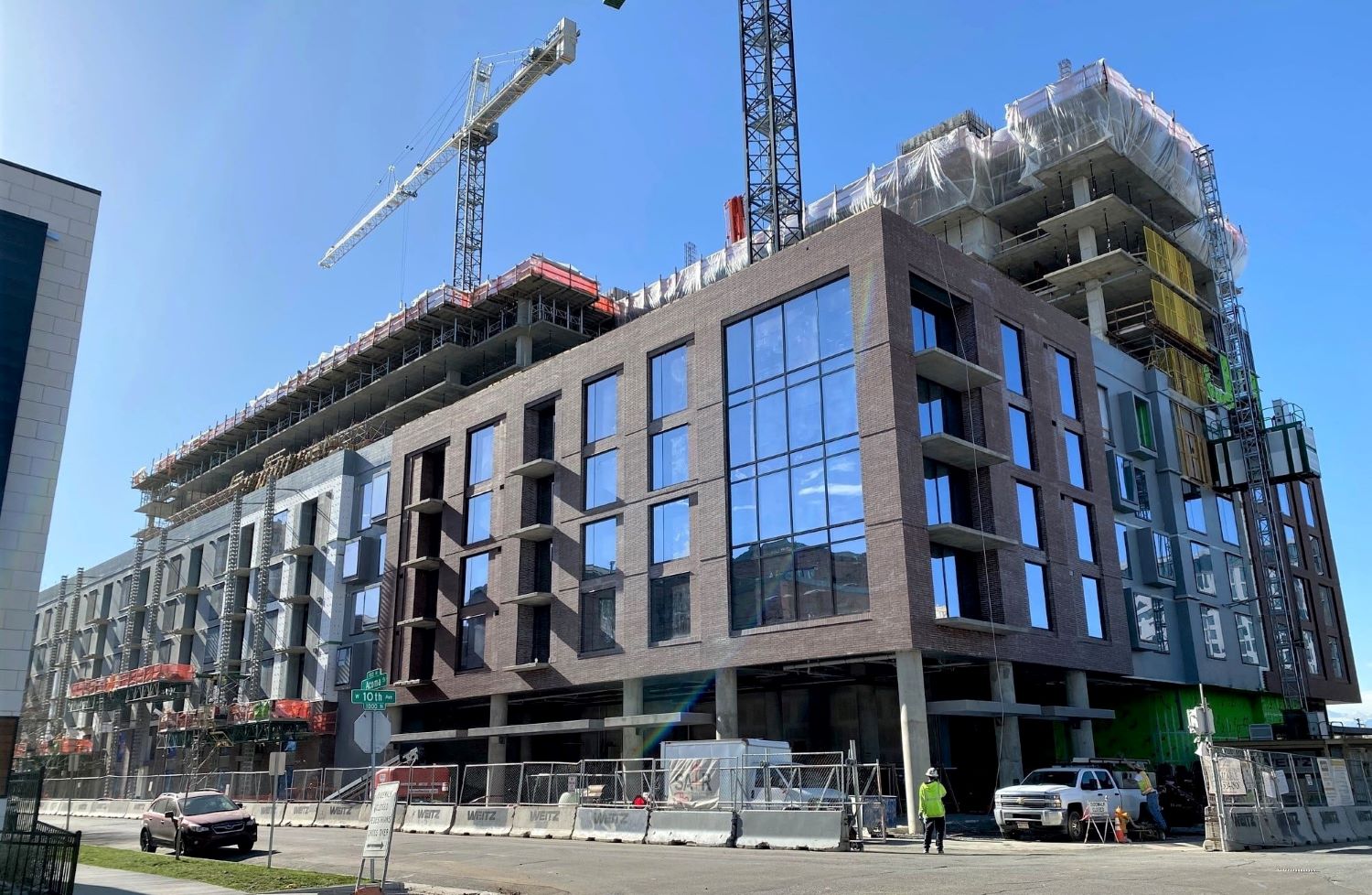 Weifield Group staff in a multi-family project