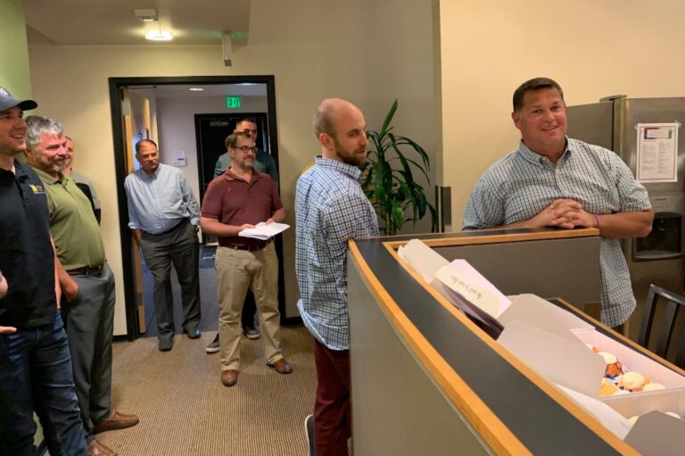 Weifield Group engineers and project managers collaborate