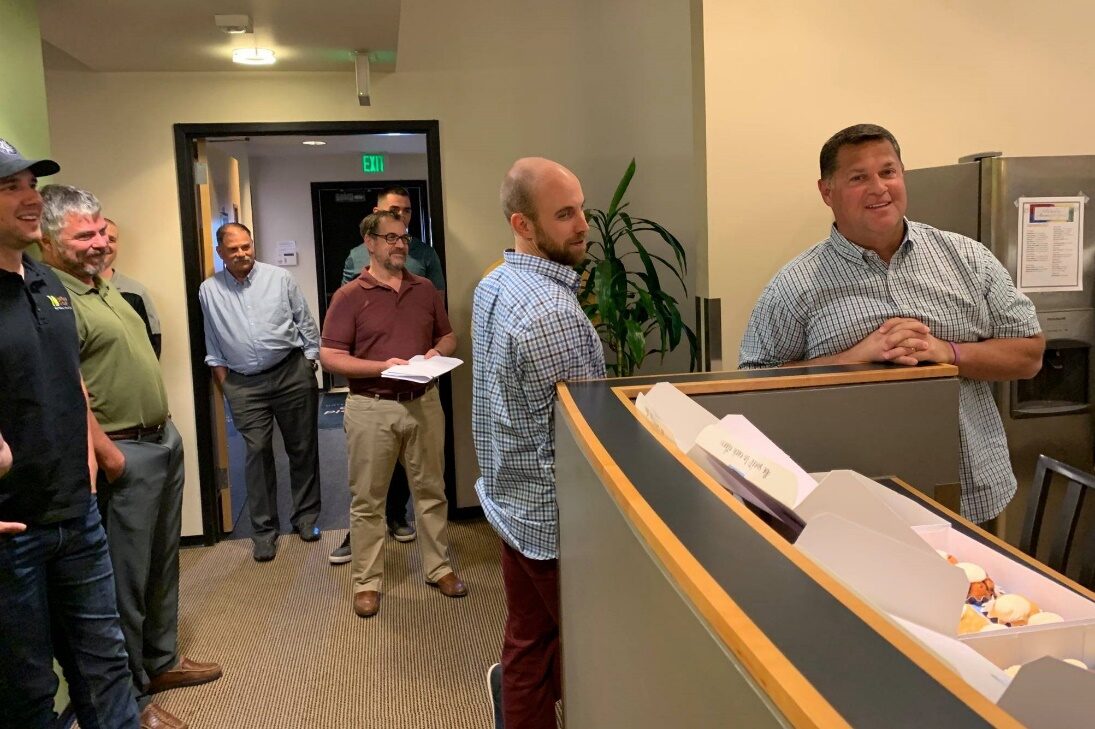 Weifield Group engineers and project managers collaborate