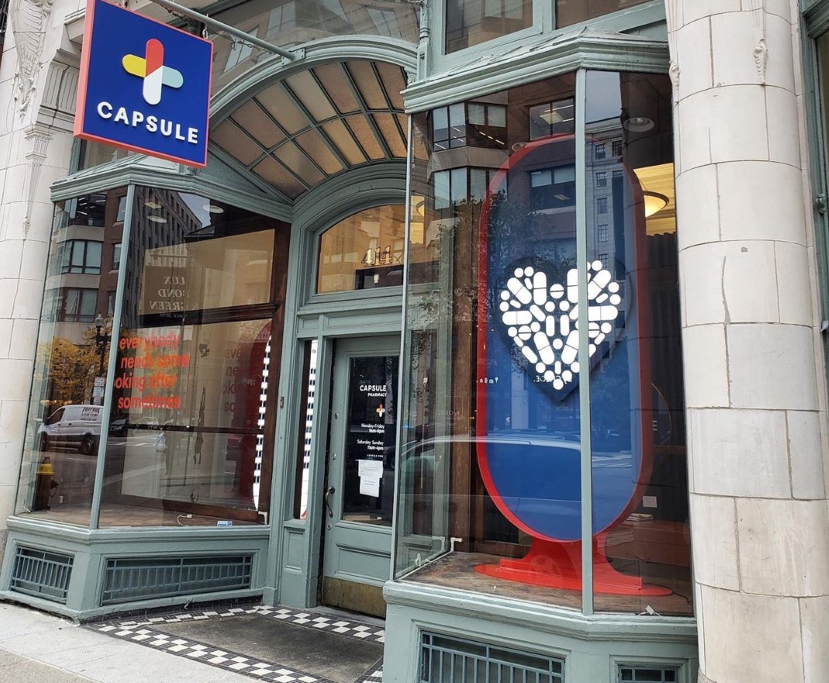 a Capsule distributor store in New York