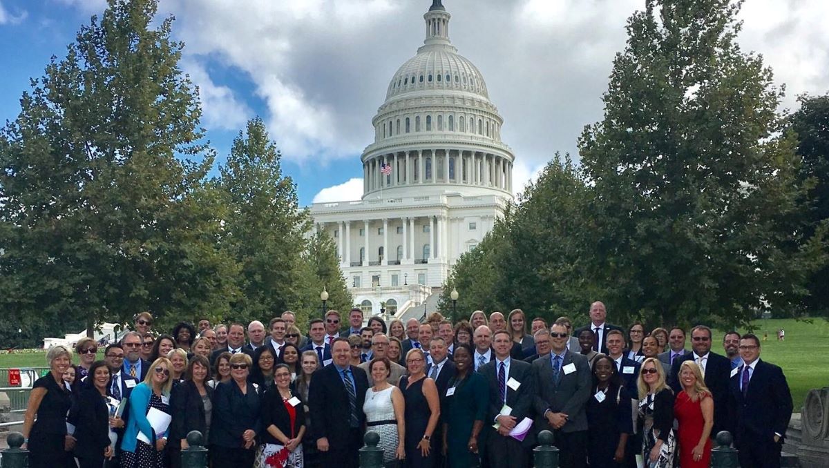 Trinity Health leadership team a the Washington DC