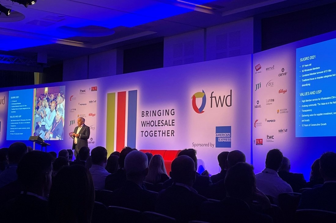 Retail professionals attend in a retail conference