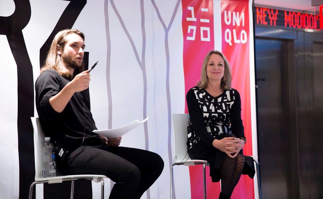 Uniqlo leadership in a conference