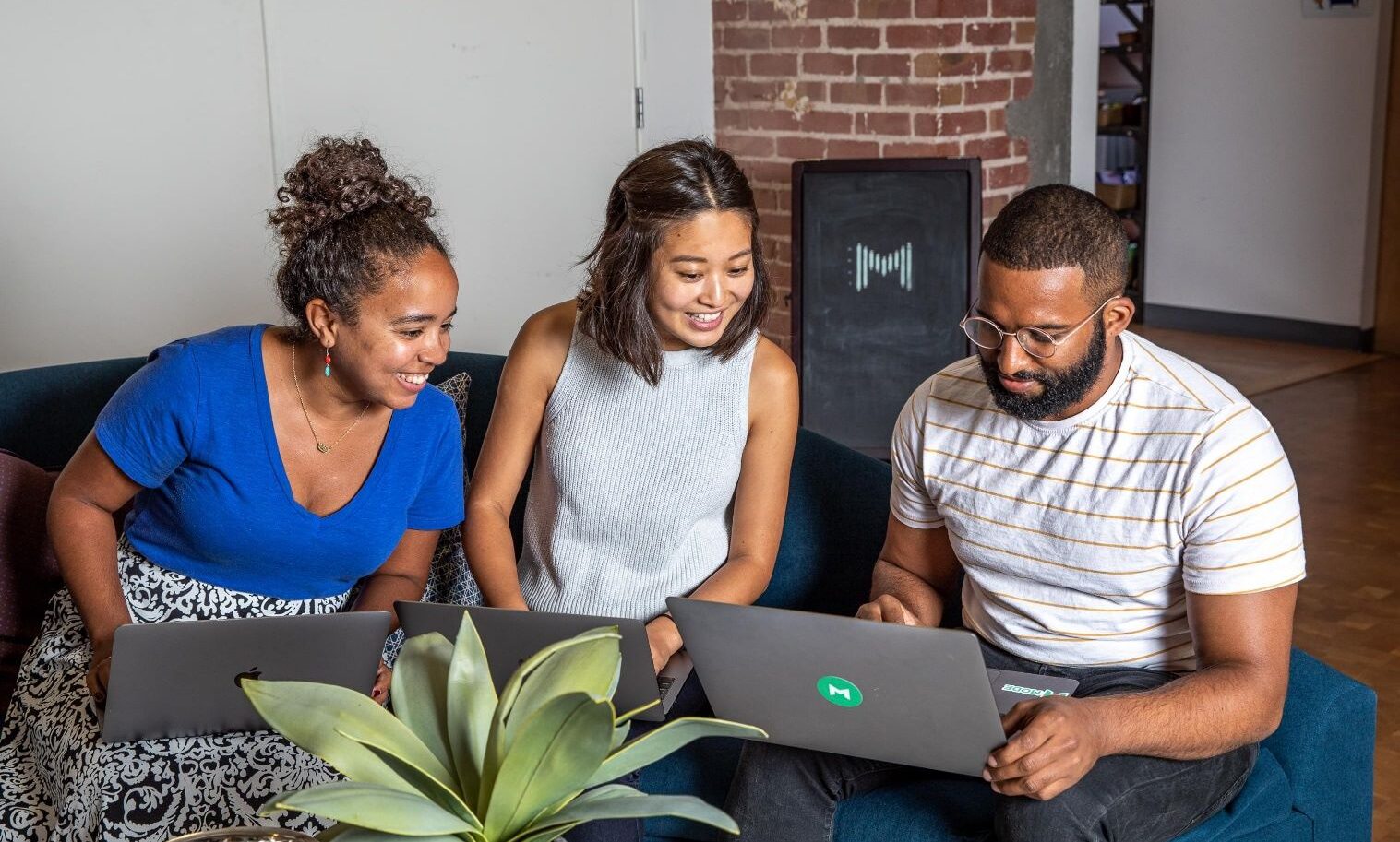 Mode Analytics engineers collaborate on the product design