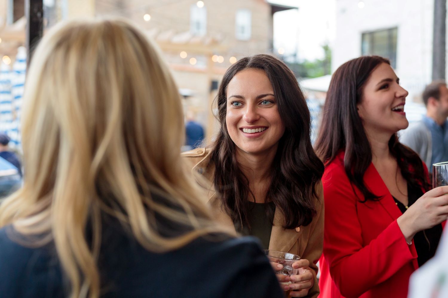 HealthJoy staff is networking with other healthcare entrepreneurs