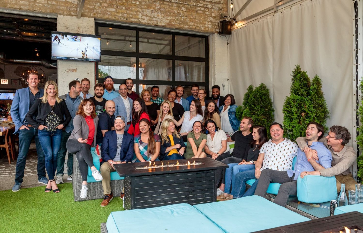 HealthJoy staff celebrate and collaborate