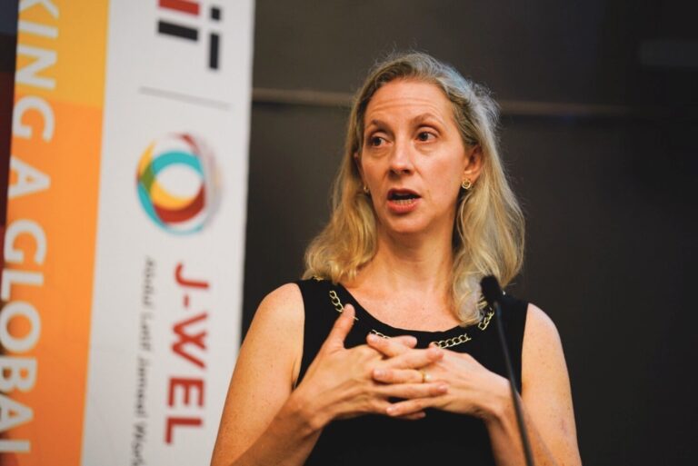 MIT Open Learning leadership speak in a conference