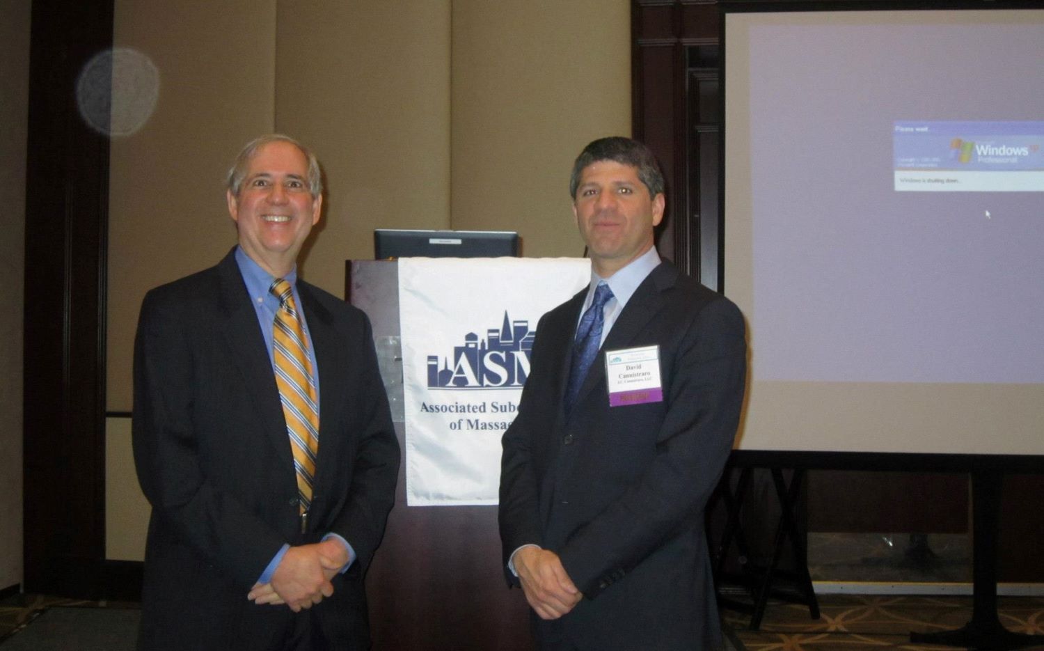 JC Cannistraro leadership team at a conference