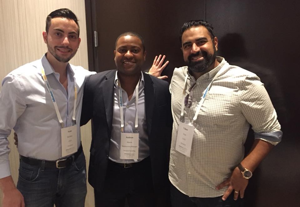 Ocrolus and attendees discuss and collaborate