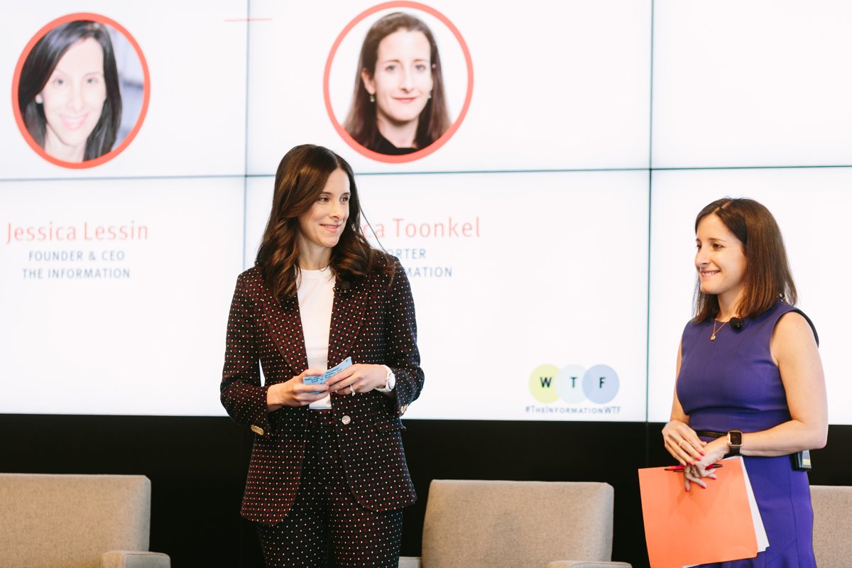 The Information CEO interview an entrepreneur