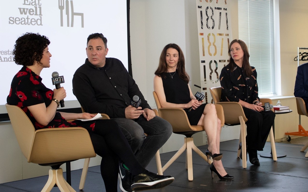 Gensler staff in a TED-like interview event