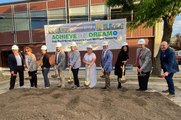 Walsh group management team in ribbon cutting ceremony