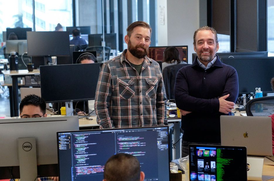 GoodRX co-founders at their headquarter office