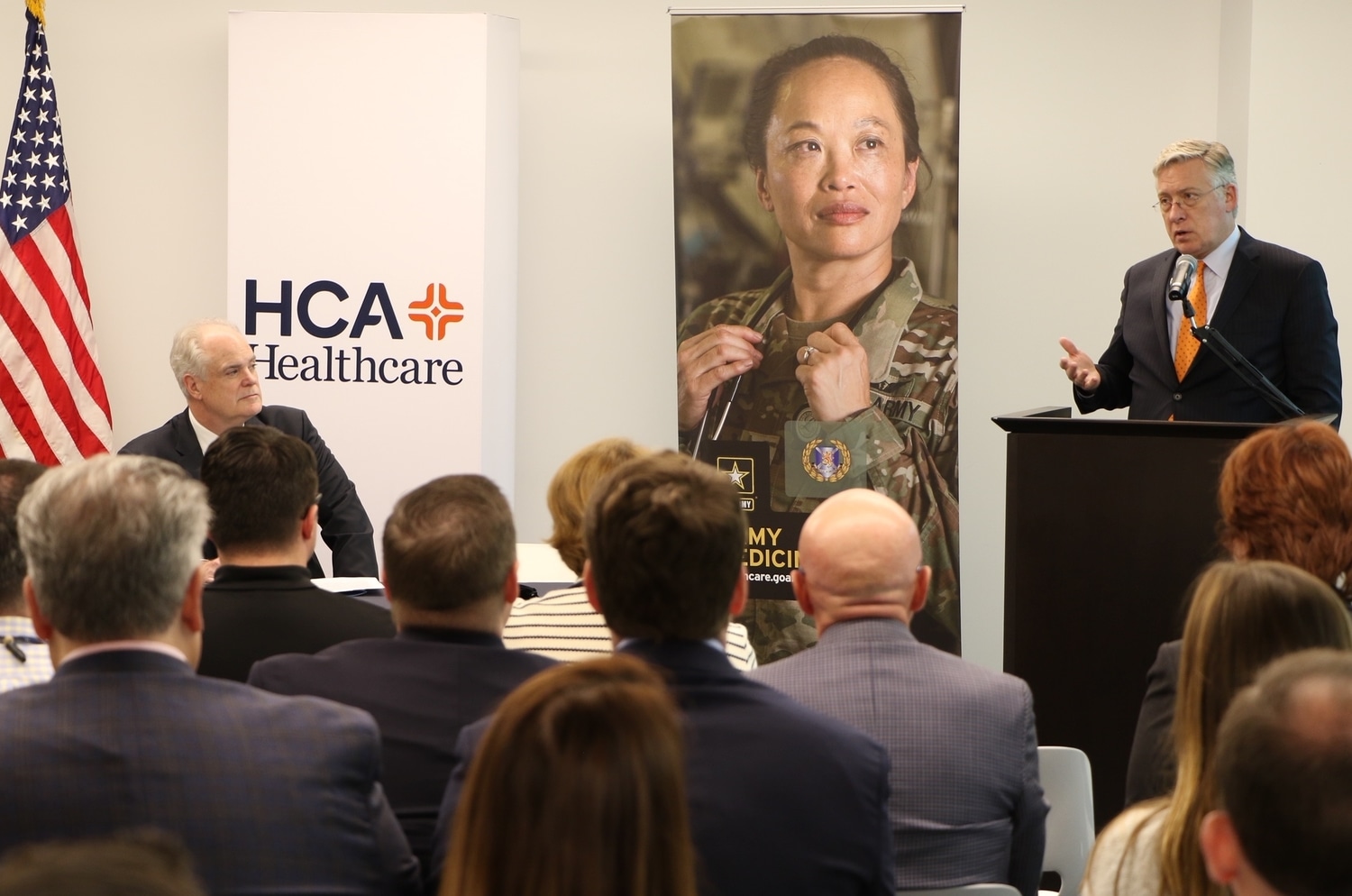 HCA leadership team in a conference with Gov agencies