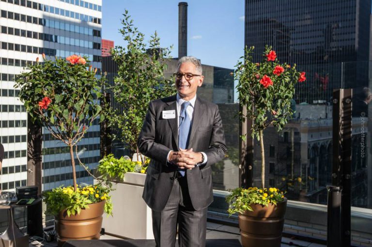 Hyatt CEO in Hyatt hotel New York