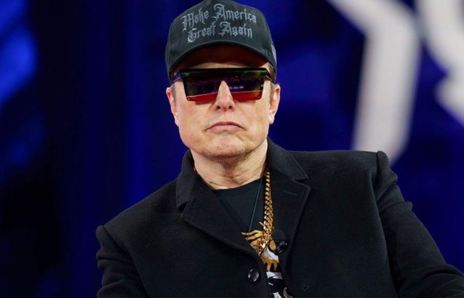 Elon Musk's in an conference