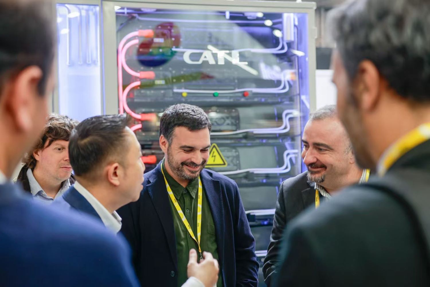 CATL executives in an event