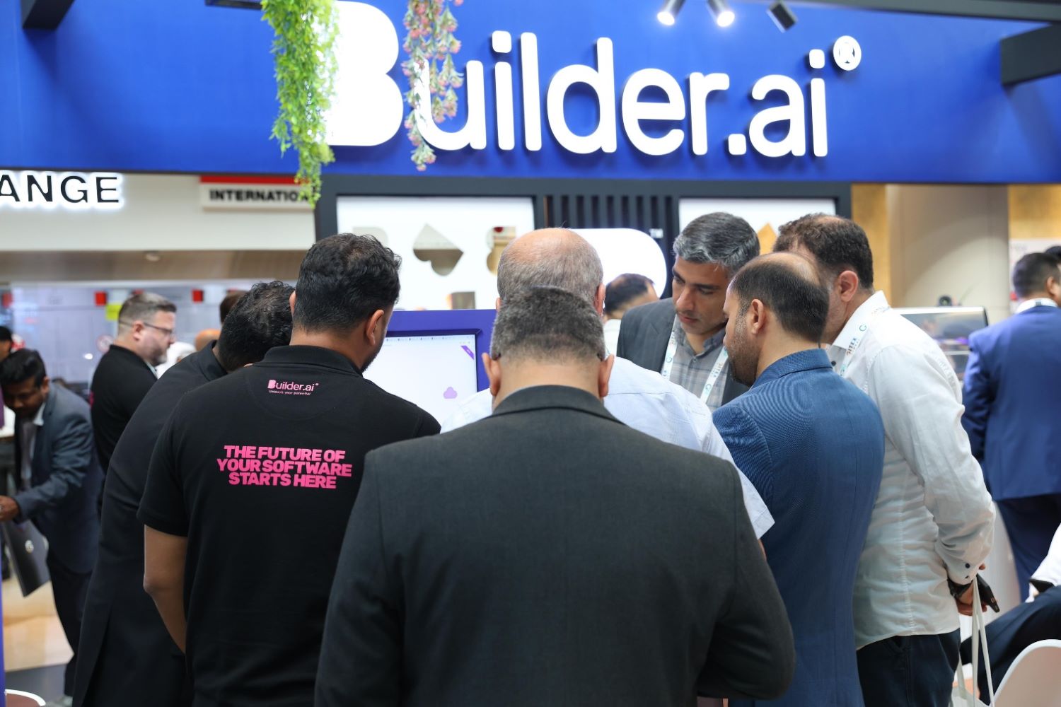 Builder.ai's in an event