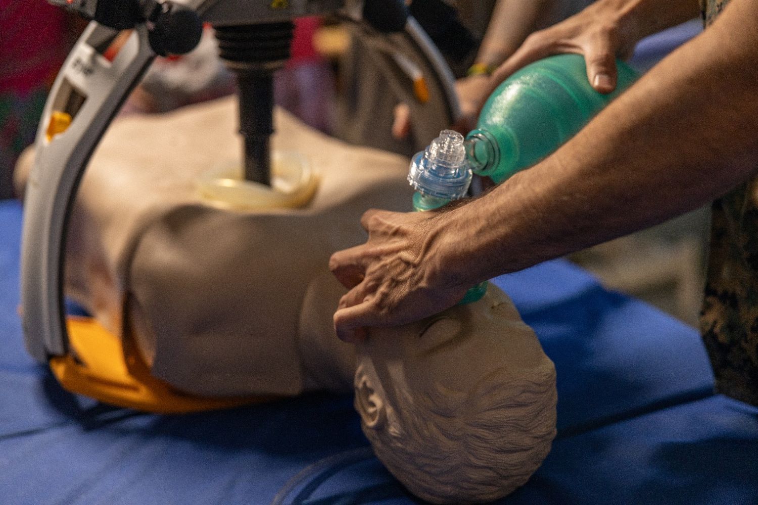 CPR training