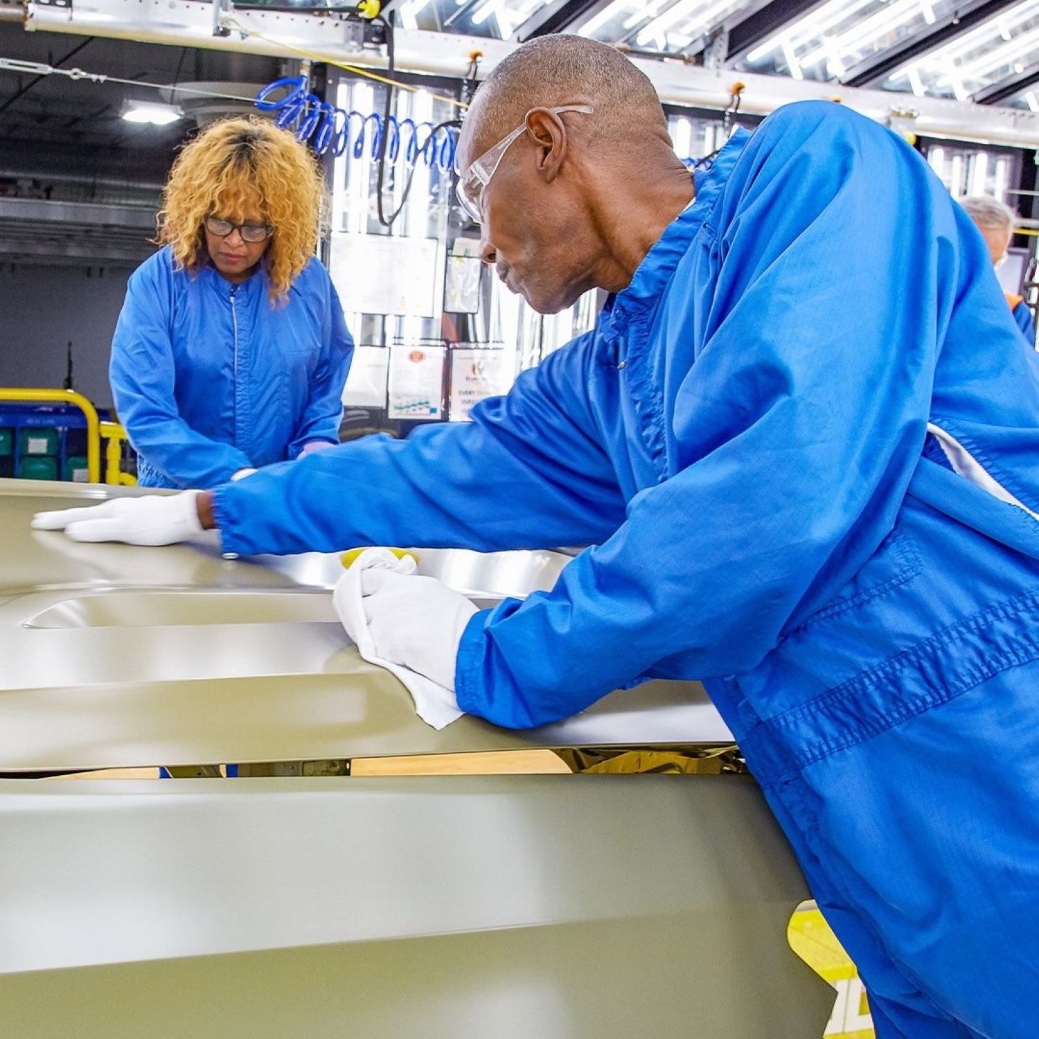 GM's Engineers' working