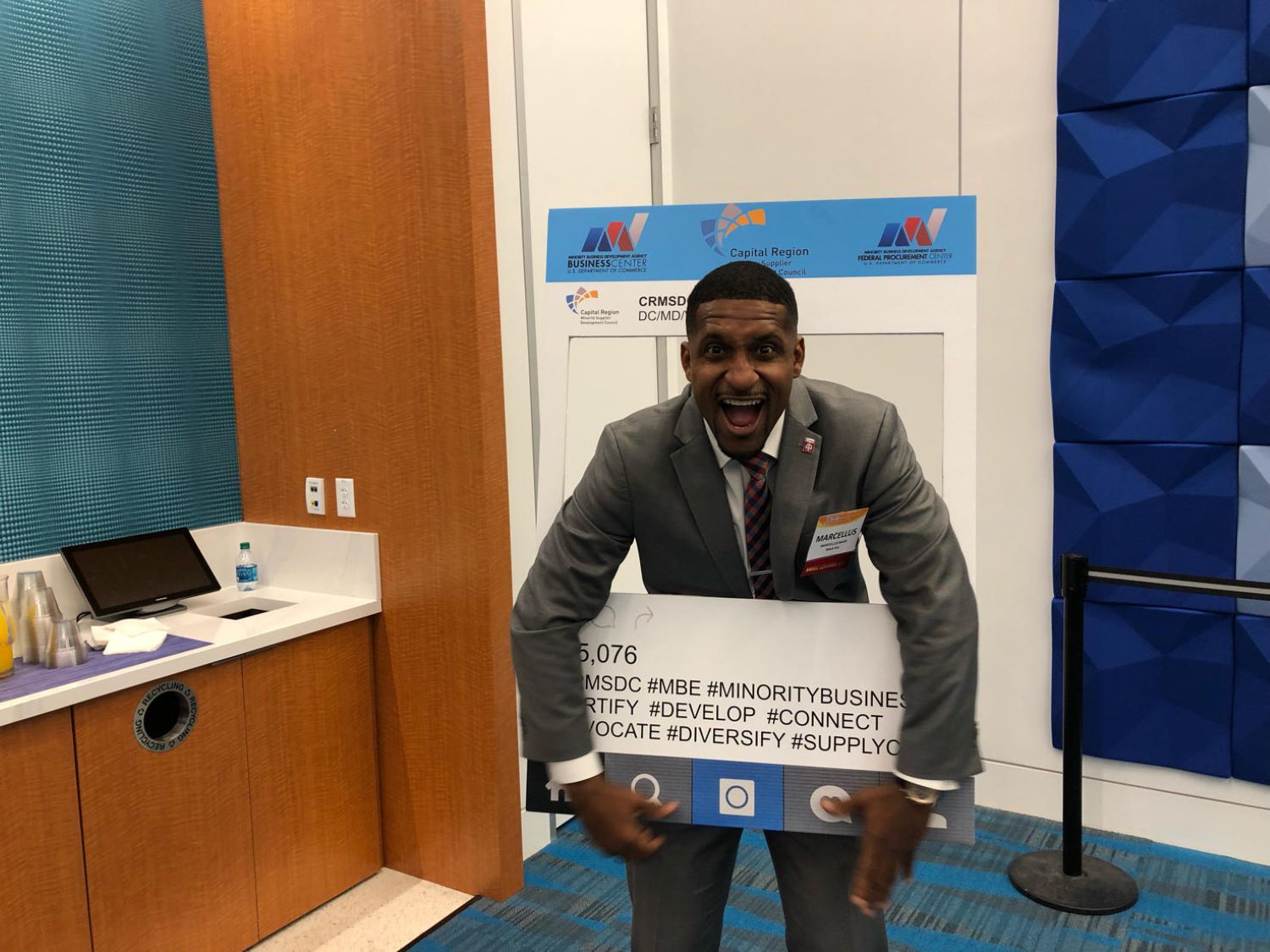 Fox Wade's in an government contracting event