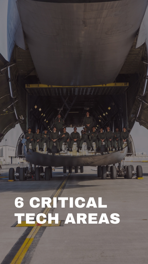 War Department Critical Technology Areas